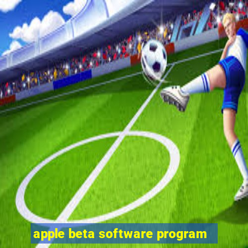 apple beta software program